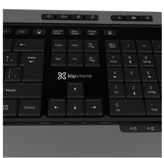 KLIPX TECLADO&RATON Wireless Premium (KBK-520)