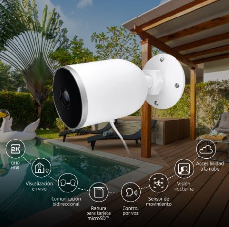 NEXXT HOGAR CAMARA VIGILANCIA PARA EXT.(NHC-O610)
