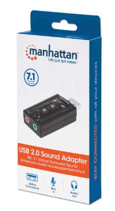MANHATTAN USB AUDIO USB 2.0 7 Canales