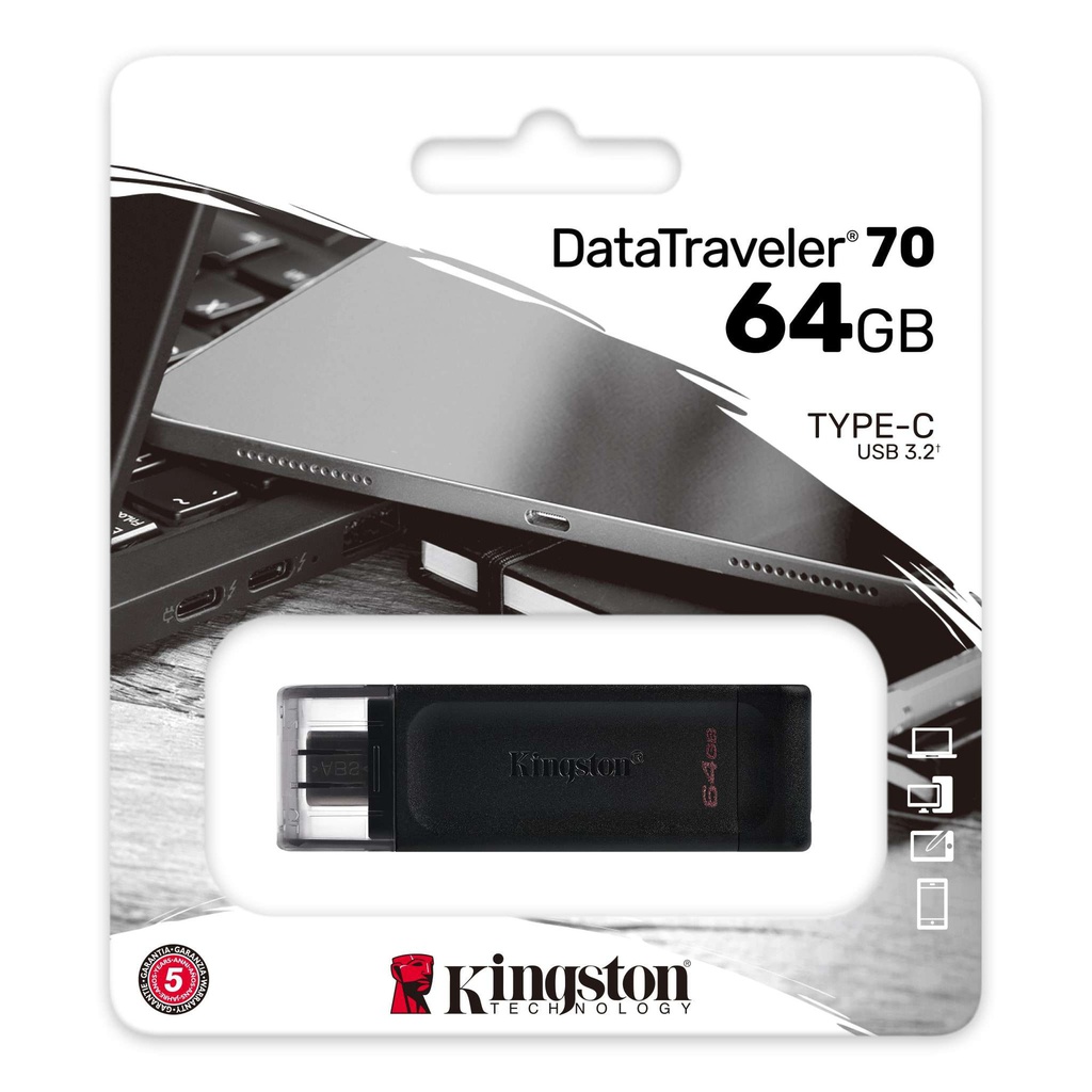KINGSTON DT70 TIPO C 64GB (DT70/64GB)