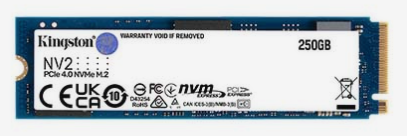 SSD M2 NVMe KINGSTON 250GB (SNV2S/250G)