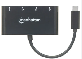 MANHATTAN HUB USB C A 4 USB 3.1 (162746)