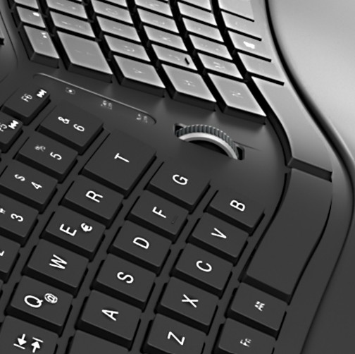 KLIPX TECLADO WIFI TRANSCEND (KBK-530S)