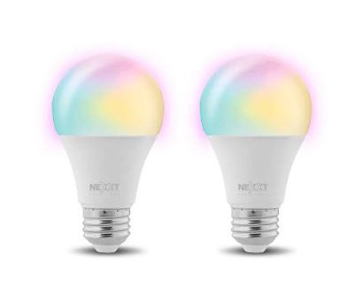 NEXXT HOGAR BOMBILLO LED RGB 2PK (NHB-C1102PK)