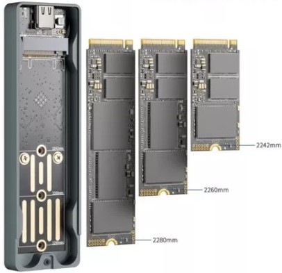 HIKSEMI ENCAPSULADOR M.2 NVMe (HS-HUB-MD202)