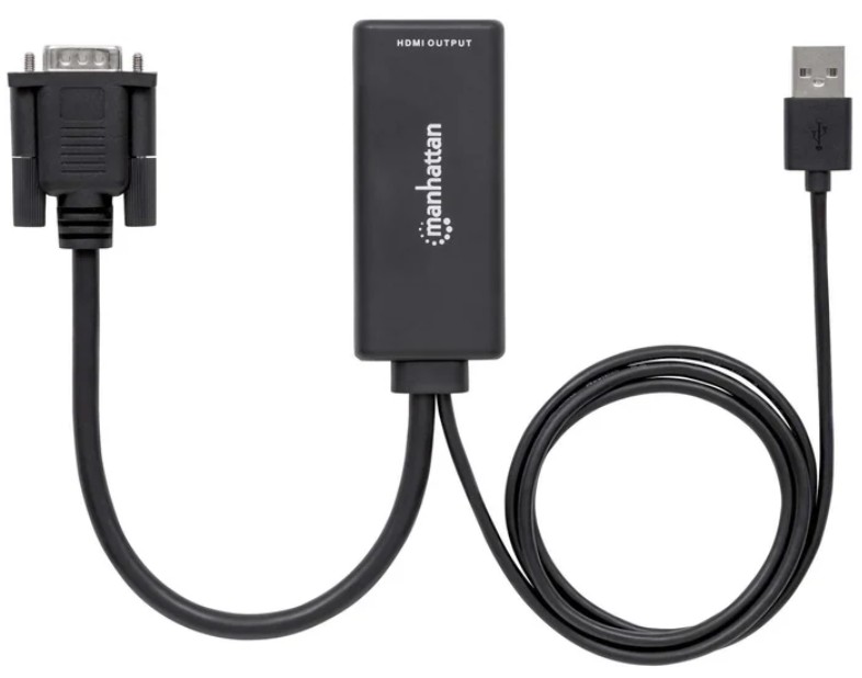 MANHATTAN ADAP USB A HDMI/ VGA (152426)