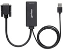 MANHATTAN ADAP USB A HDMI/ VGA (152426)