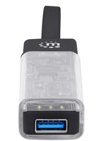 MANHATTAN HUB USB-C A 4 USB 3.2 (181020)