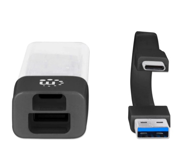 MANHATTAN HUB USB-C A 4 USB 3.2 (181020)