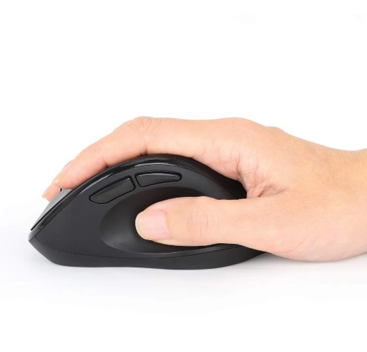 MANHATTAN RATON ERGONOMICO 2-EN-1 NEGRO (190237)