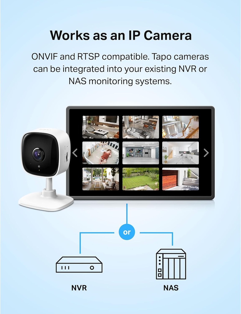 PT-LINK TAPO CAMARA VIGILANCIA (C110)