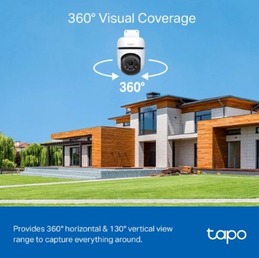 PT-LINK TAPO CAMARA VIGILANCIA EXT ROBOT (C510W US)