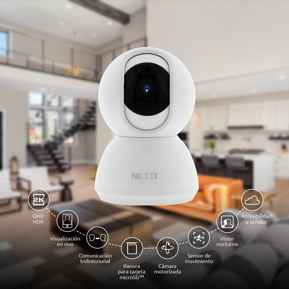 NEXXT HOGAR CAMARA SMART WIFI (AHIMPFI4U2)
