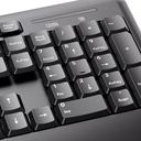 KLIPX TECLADO&RATON WIFI KEYROLL (KCK-300S)