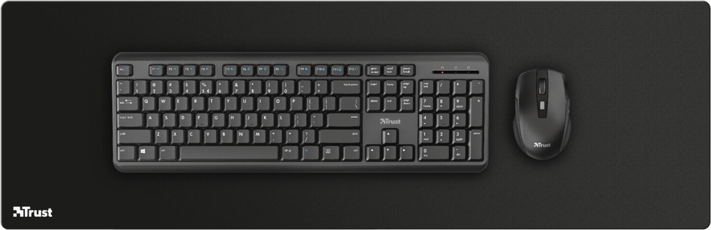 TRUST ALFOMBRILLA PARA RATON 93X30CM NEGRO (24194)