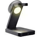 TRUST CARGADOR MULTIFUNCIONAL ESTACION DE CARGA CON RELOJ (25464)