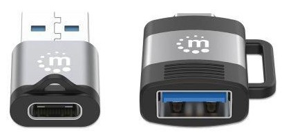 MANHATTAN ADAPTADOR USB-C A USB-A Y USB-A A USB-C (356329)