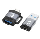 MANHATTAN ADAPTADOR USB-C A USB-A Y USB-A A USB-C (356329)