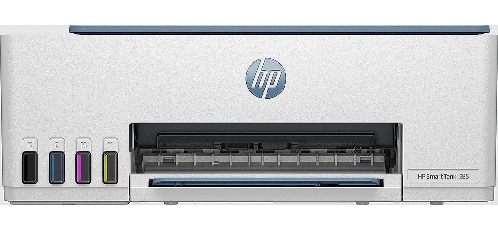 IMPRESORA MF HP SMART TANK 585 AIO WLS P/C/S 12/5PPM + TINTA NEGRA (1F3Y4A#AKY)