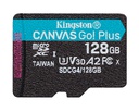 KINGSTON MICROSD 128GB CANVAS GO PLUS 4K (SDCG4/128GB)