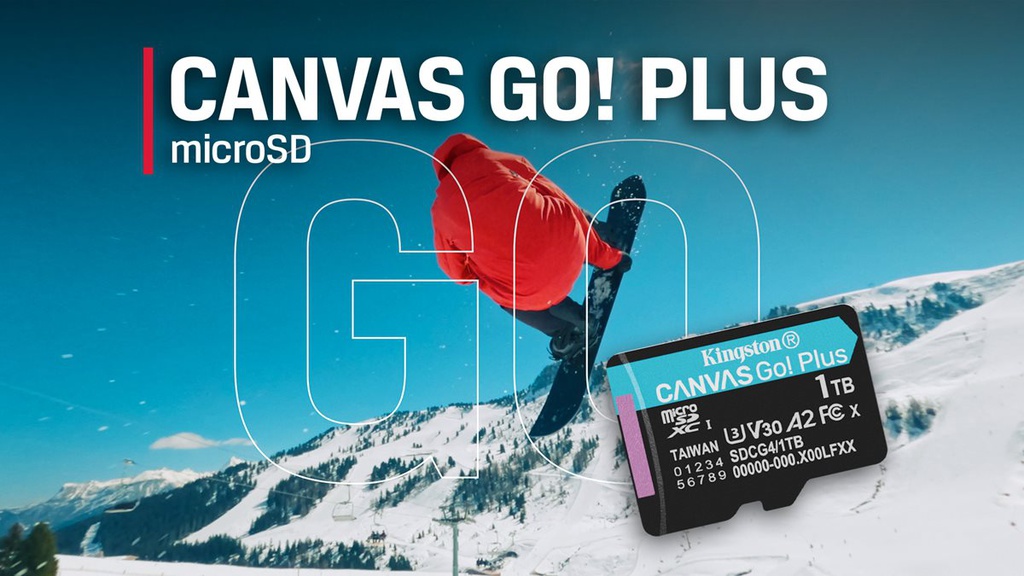 KINGSTON MICROSD 128GB CANVAS GO PLUS 4K (SDCG4/128GB)