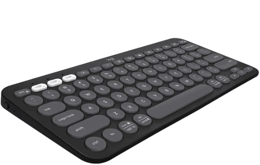LOGITECH TECLADO BT PEBBLE KEY2 K380S MULTI-DEVICE NEGRO ESP (920-011783)