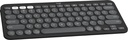LOGITECH TECLADO BT PEBBLE KEY2 K380S MULTI-DEVICE NEGRO ESP (920-011783)