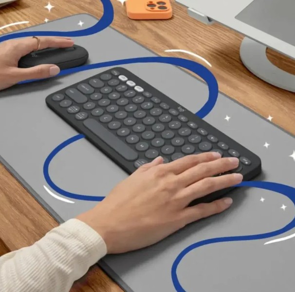 LOGITECH TECLADO BT PEBBLE KEY2 K380S MULTI-DEVICE NEGRO ESP (920-011783)