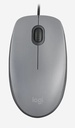 LOGITECH RATON USB M110 GRIS (910-006757)