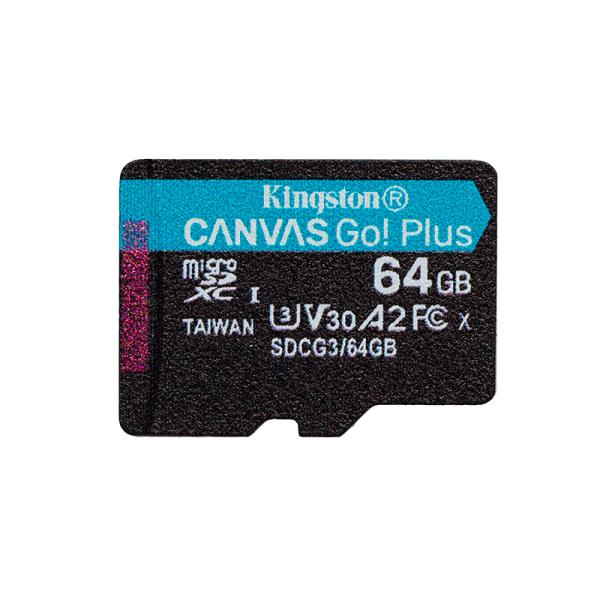 KINGSTON MICROSD 256GB CANVAS GO PLUS 4K (SDCG3/256GB)