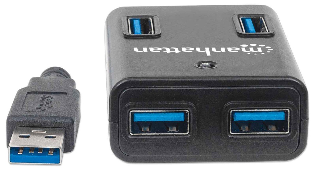 MANHATTAN HUB USB 3.0 + ADAP. AC