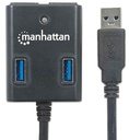 MANHATTAN HUB USB 3.0 + ADAP. AC