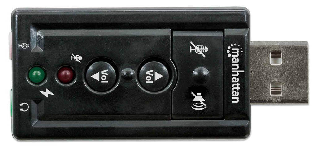 MANHATTAN USB AUDIO USB 2.0 7 Canales