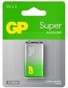 GP BATERIA ALKALINE 9V (6LP3146)