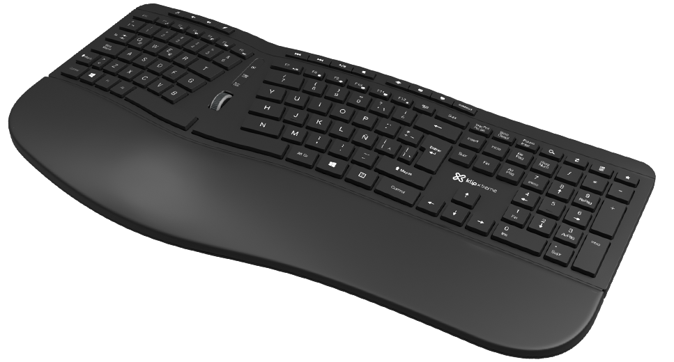 KLIPX TECLADO WIFI TRANSCEND (KBK-530S)