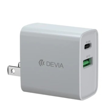 DEVIA ADAPTADOR CARGA RAPIDA USB-C/USB 20W (385254)