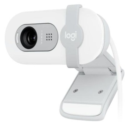 LOGITECH WEBCAM BRIO 100 1080P USB-A BLANCO (960-001615)